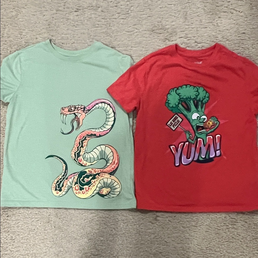 Cat & Jack Boys Graphic T-Shirts M (8)